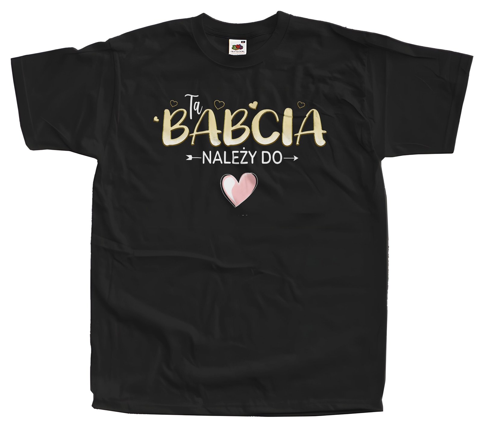 Black Ta Babcia Należy Do koszulka dla babci