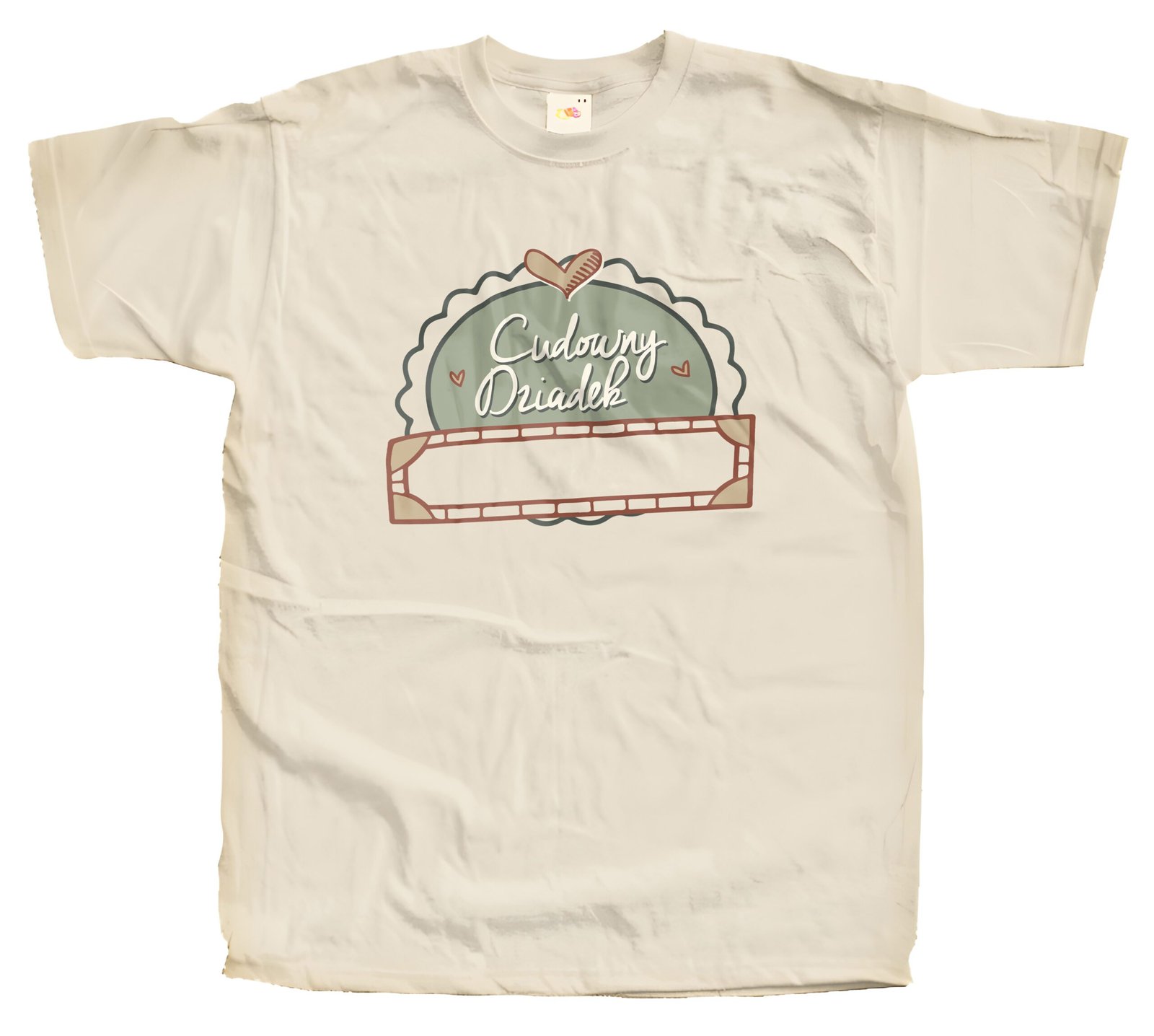 Koszulka Cudowny Dziadek z imieniem – personalizowany t-shirt na prezent